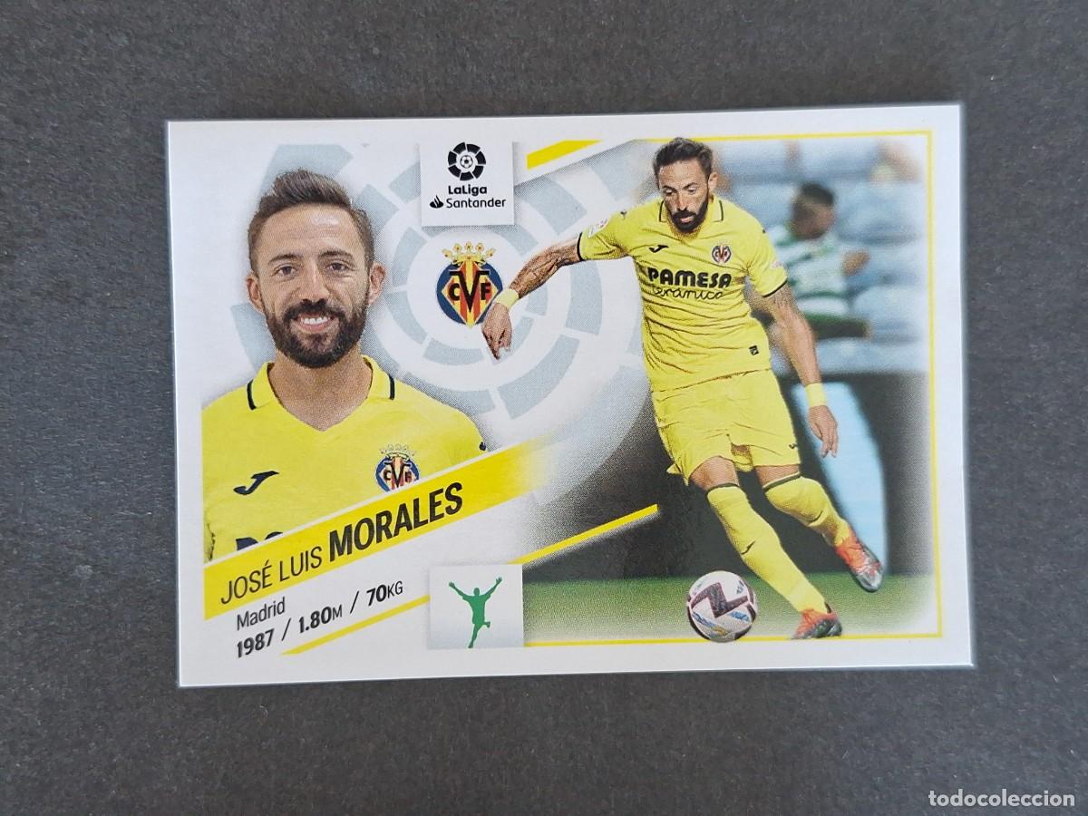 Cromos de f&uacute;tbol: L2 MORALES VILLARREAL C. F. FICHAJE 4 LIGA ESTE 2022 2023 22 23 NUNCA PEGADO SIN PEGAR