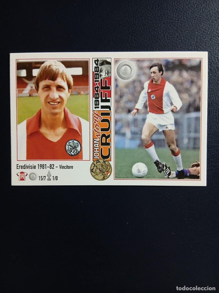 Cromos de f&uacute;tbol: CARD JOHAN CRUYFF - AJAX - CRUYFF STORY - CAMPE&Oacute;N EREDIVISIE 81 82