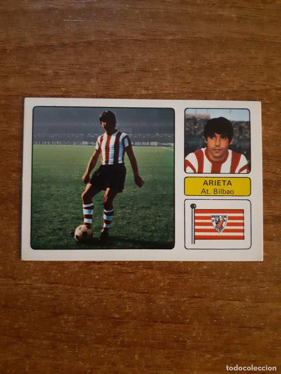 Cromos de f&uacute;tbol: Arieta (Athletic Bilbao) LIGA 73-74 ED. FHER 1973 1974. Nunca pegado, sin pegar