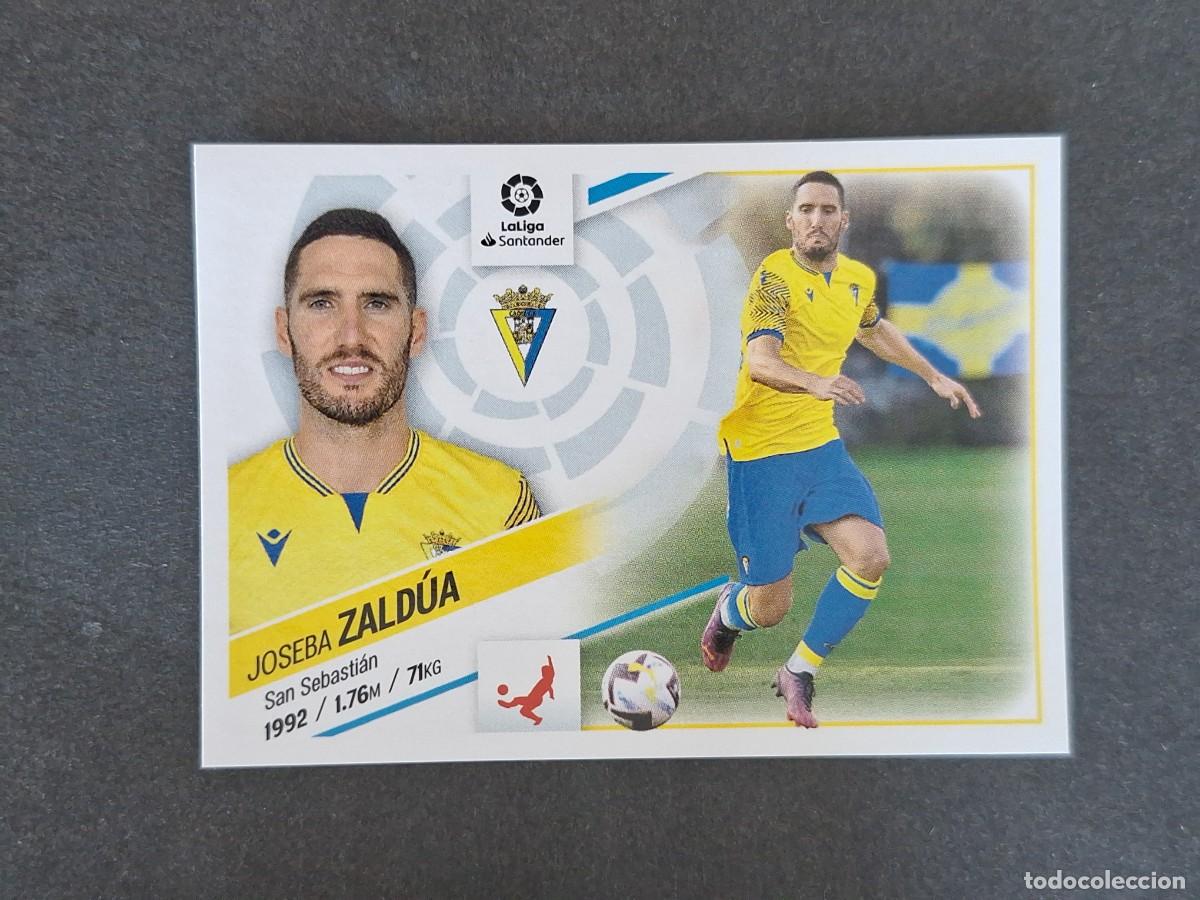 Cromos de f&uacute;tbol: L2 ZALDUA CADIZ C. F. FICHAJE 10 LIGA ESTE 2022 2023 22 23 NUNCA PEGADO SIN PEGAR