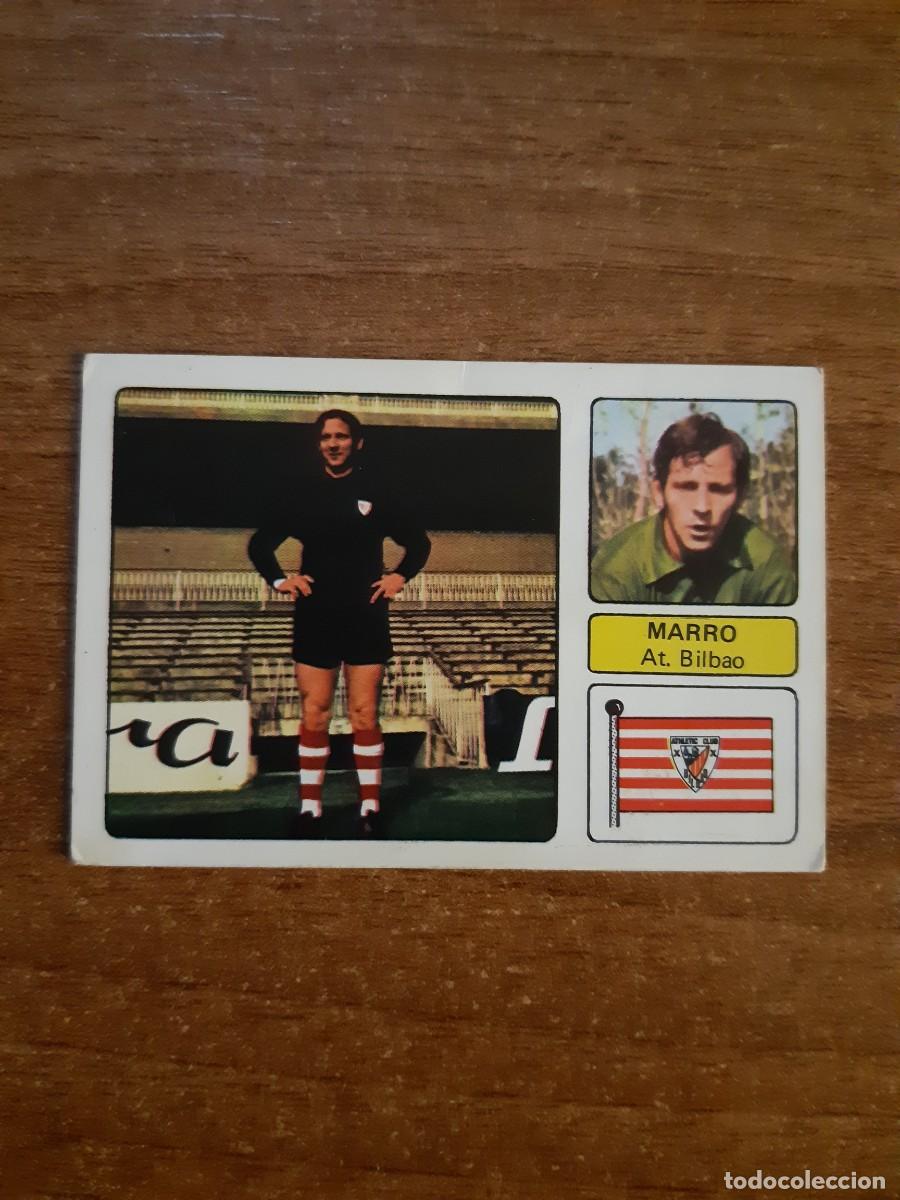 Cromos de f&uacute;tbol: Marro (Athletic Bilbao) LIGA 73-74 ED. FHER 1973 1974. Nunca pegado, sin pegar
