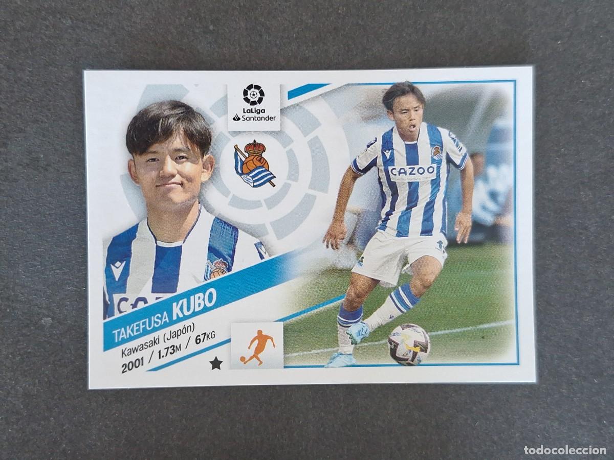 Cromos de f&uacute;tbol: L2 KUBO REAL SOCIEDAD FICHAJE 21 LIGA ESTE 2022 2023 22 23 NUNCA PEGADO SIN PEGAR