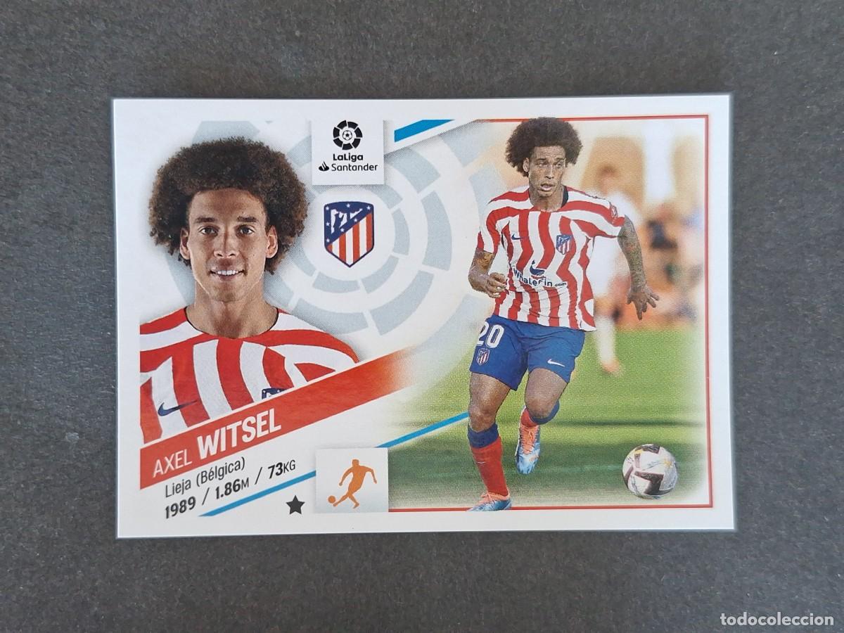 Cromos de f&uacute;tbol: L2 WITSEL ATLETICO DE MADRID FICHAJE 24 LIGA ESTE 2022 2023 22 23 NUNCA PEGADO SIN PEGAR