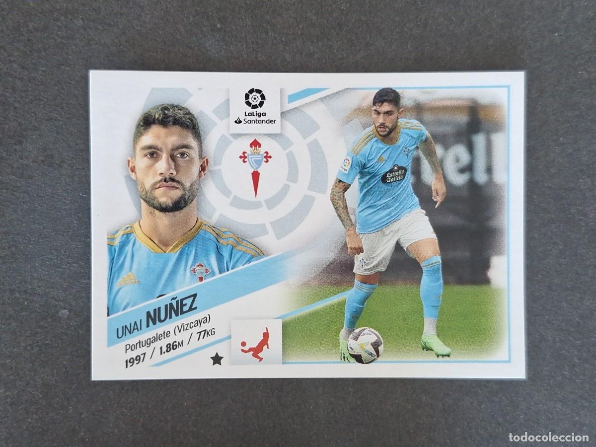 Cromos de f&uacute;tbol: L2 NU&Ntilde;EZ CELTA DE VIGO FICHAJE 29 LIGA ESTE 2022 2023 22 23 NUNCA PEGADO SIN PEGAR