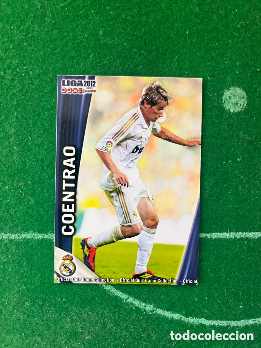 Cromos de f&uacute;tbol: 645 COENTRAO REAL MADRID LAS FICHAS DE LA LIGA 2011 2012 MUNDICROMO