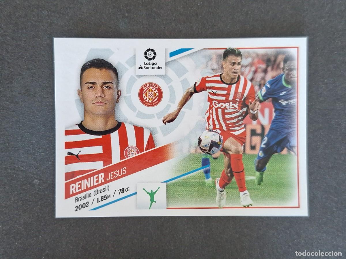 Cromos de f&uacute;tbol: L2 REINIER GIRONA F. C. FICHAJE 36 LIGA ESTE 2022 2023 22 23 NUNCA PEGADO SIN PEGAR