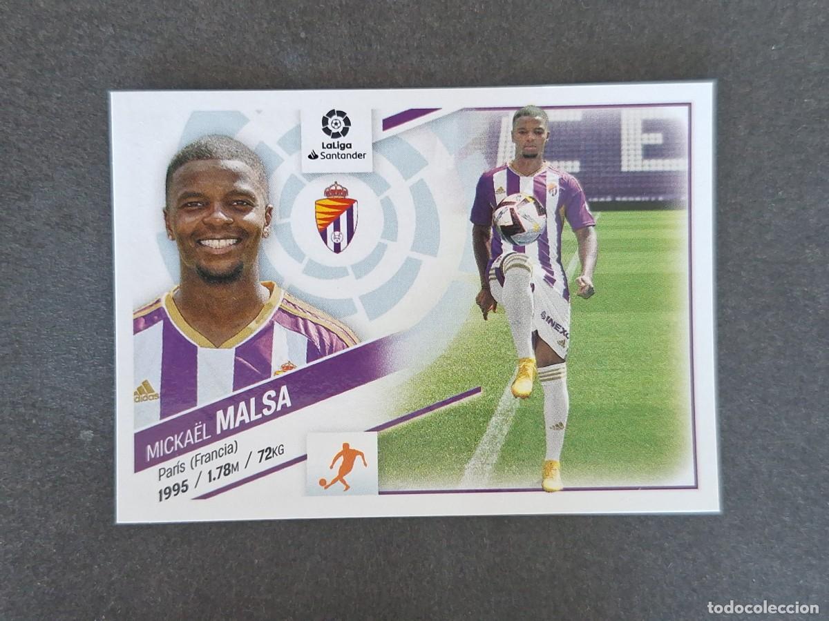 Cromos de f&uacute;tbol: L2 MALSA REAL VALLADOLID FICHAJE 40 LIGA ESTE 2022 2023 22 23 NUNCA PEGADO SIN PEGAR