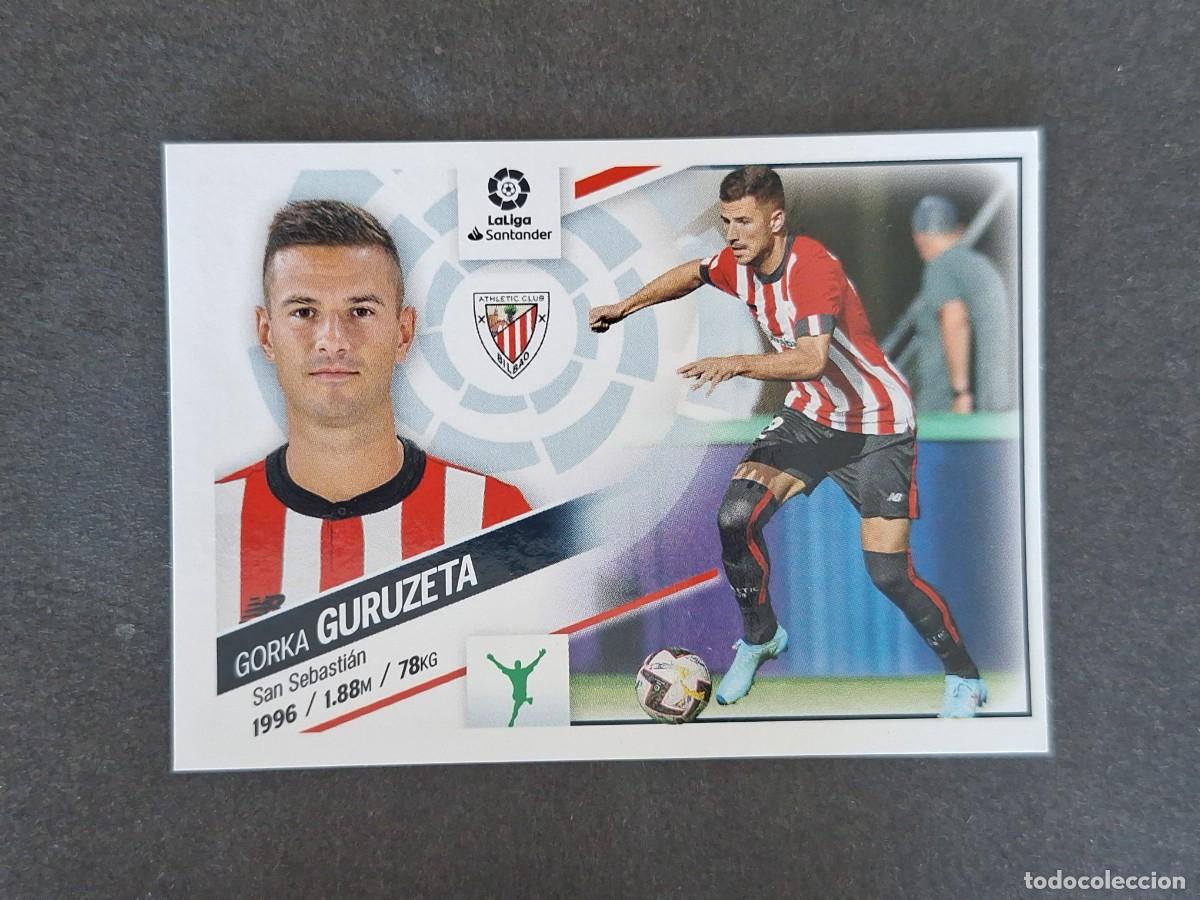 Cromos de f&uacute;tbol: L2 GURUZETA ATHLETIC CLUB DE BILBAO FICHAJE 43 LIGA ESTE 2022 2023 22 23 NUNCA PEGADO SIN PEGAR