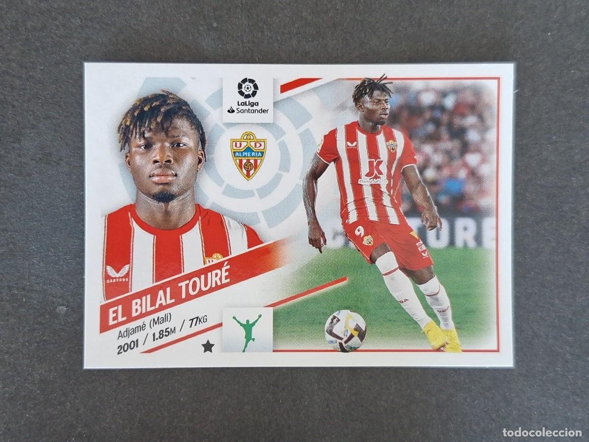 Cromos de f&uacute;tbol: L2 EL BILAL TOURE U. D. ALMERIA FICHAJE 51 LIGA ESTE 2022 2023 22 23 NUNCA PEGADO SIN PEGAR