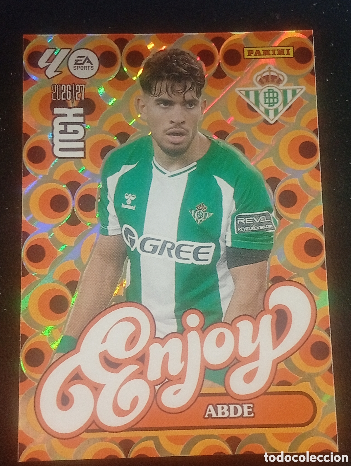 Cromos de f&uacute;tbol: 379 enjoy ABDE BETIS MEGACRACKS 2026 2027 26 27 CARDS PANINI