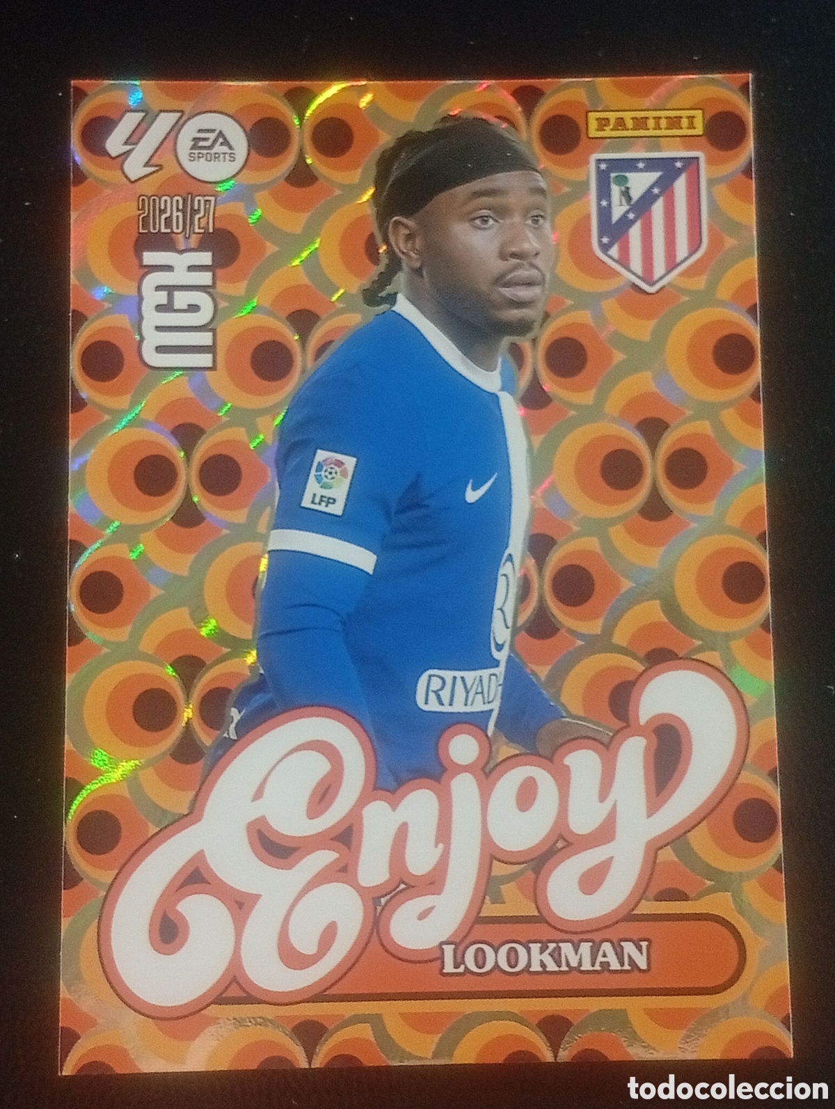 Cromos de f&uacute;tbol: 385 enjoy LOOKMAN ATL&Eacute;TICO DE MADRID MEGACRACKS 2026 2027 26 27 CARDS PANINI