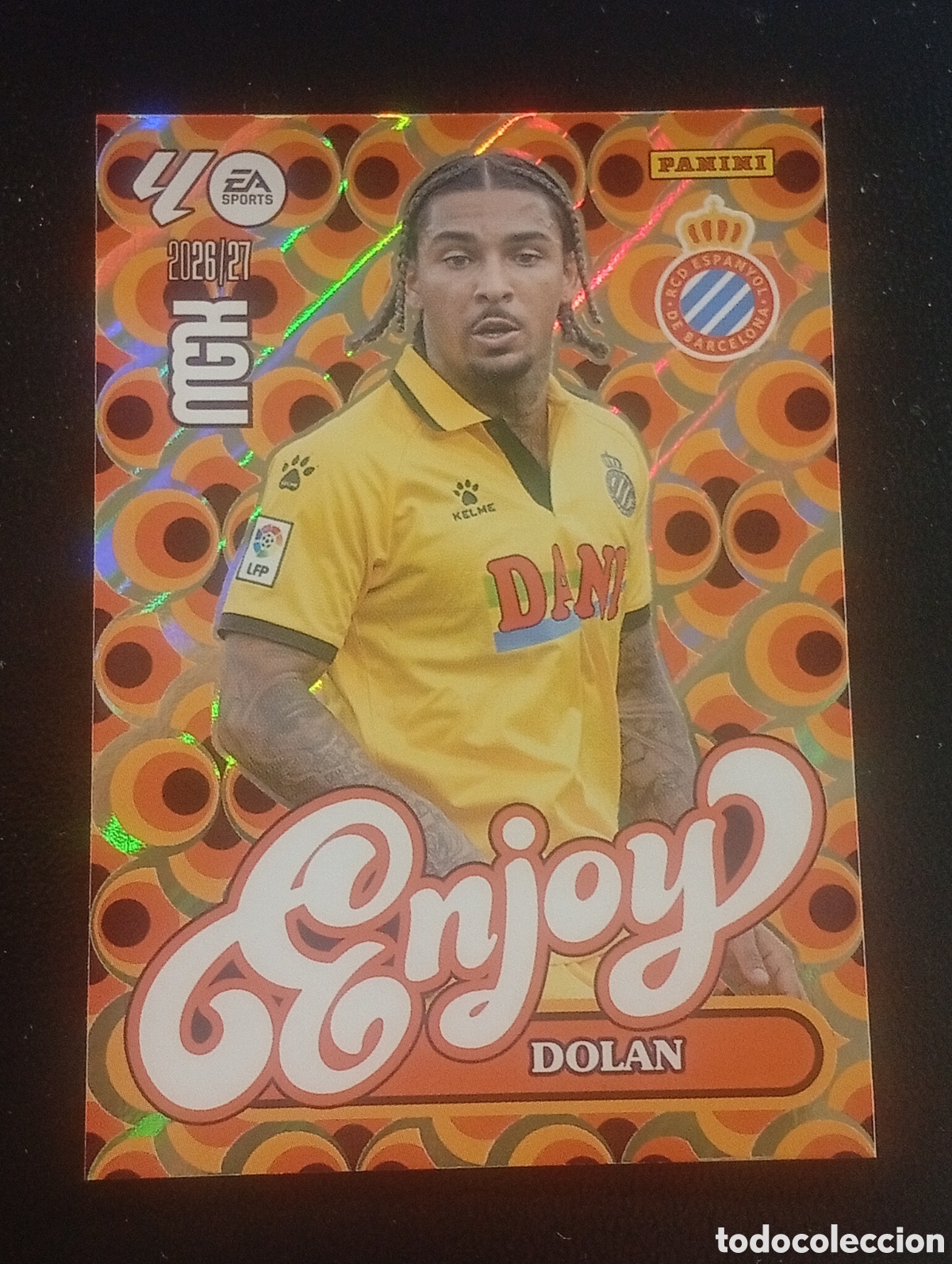 Cromos de f&uacute;tbol: 382 enjoy DOLAN ESPANYOL MEGACRACKS 2026 2027 26 27 CARDS PANINI