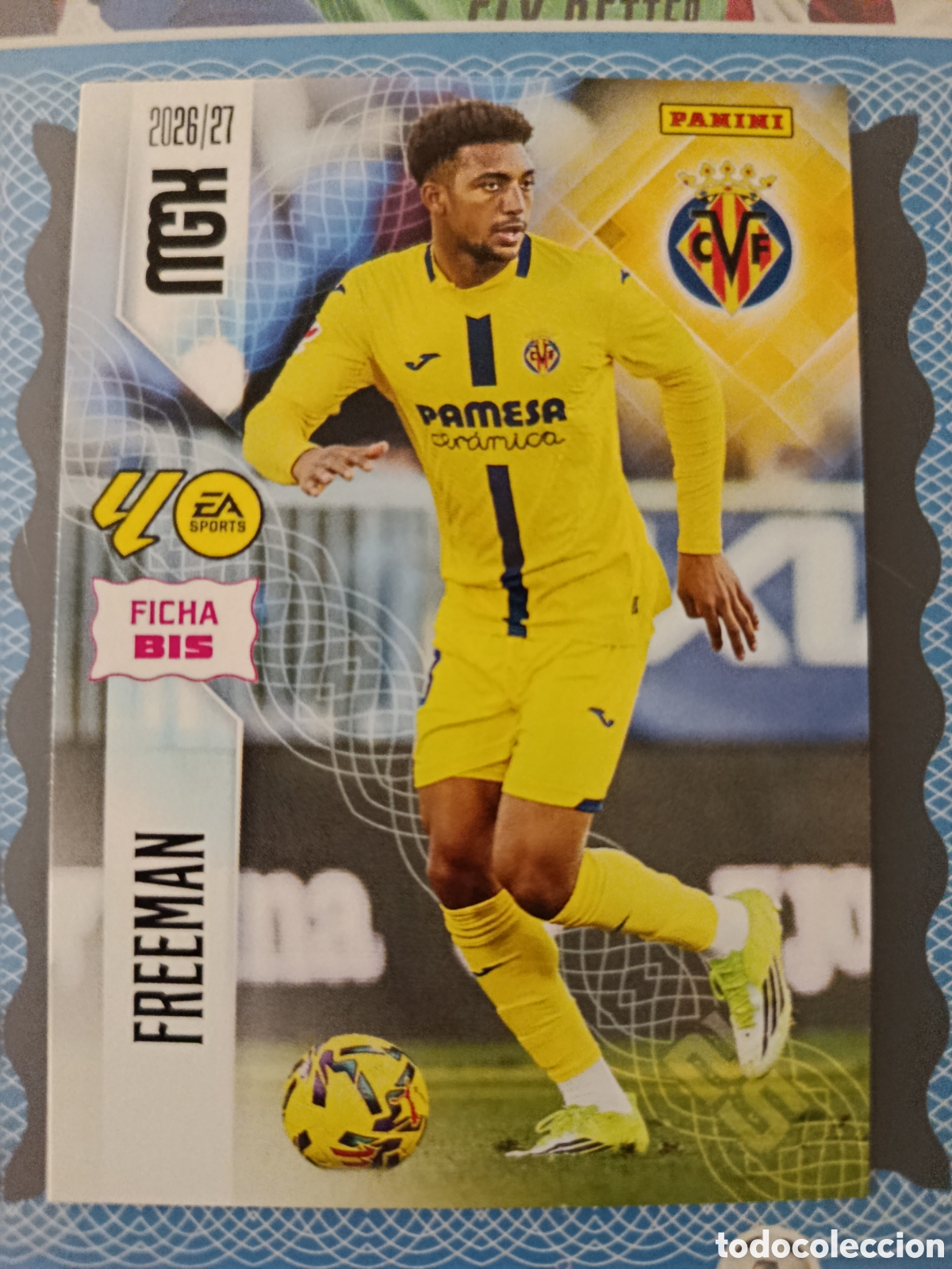 Cromos de f&uacute;tbol: MEGACRACKS 2026 2027 26 27 - PANINI - N&ordm; 364 BIS FREEMAN VILLARREAL FICHA BIS