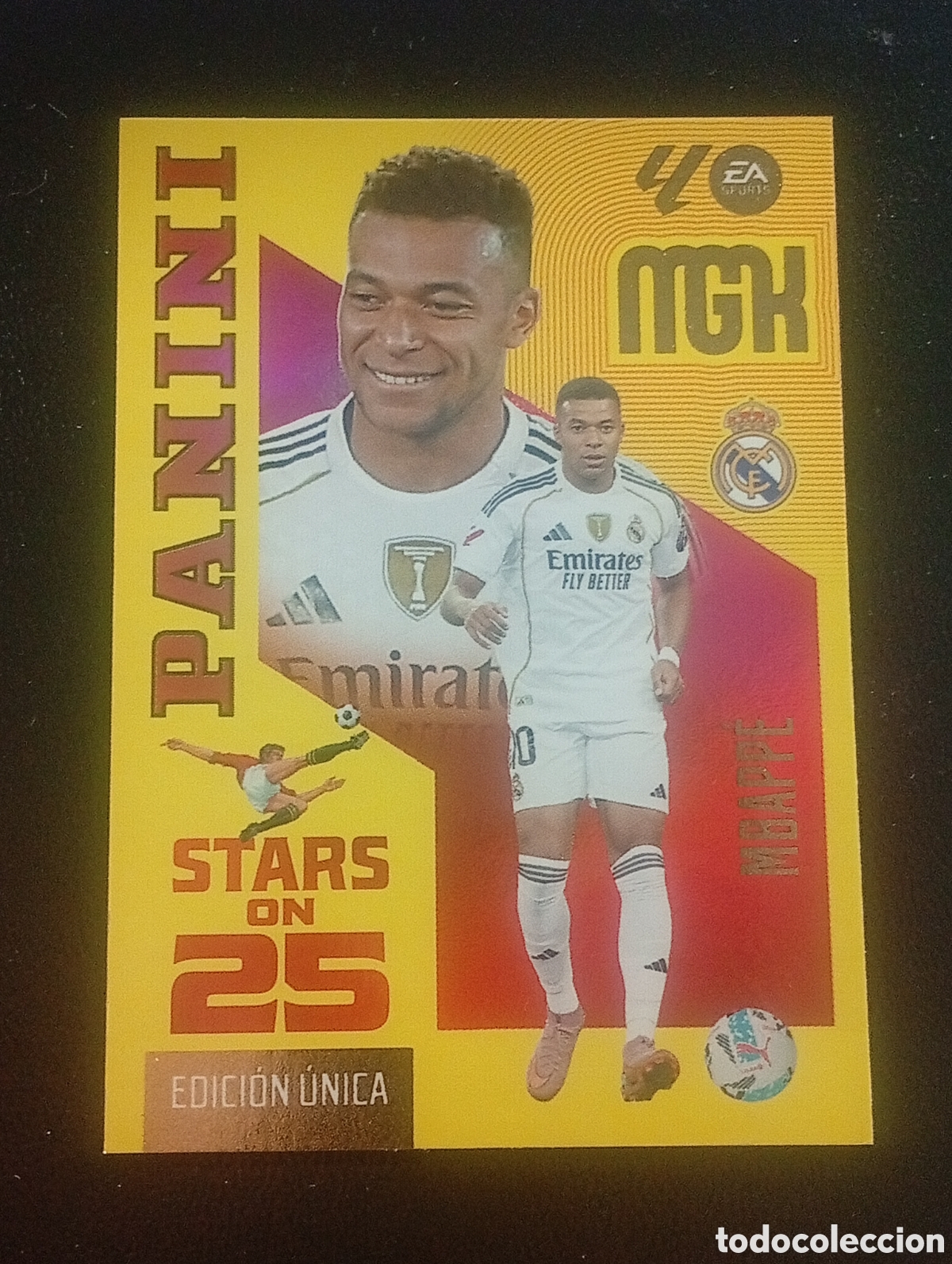 Cromos de f&uacute;tbol: 450 edici&oacute;n &uacute;nica MBAPPE REAL MADRID FRANCIA PSG MEGACRACKS 2026 2027 26 27 CARDS PANINI