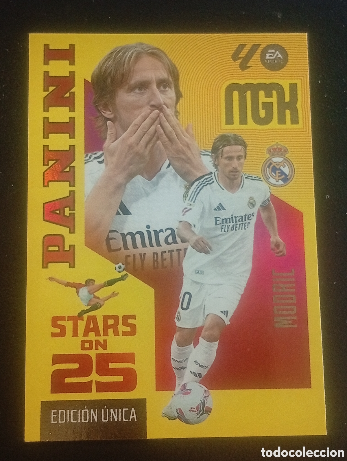 Cromos de f&uacute;tbol: 445 edici&oacute;n &uacute;nica MODRIC REAL MADRID CROACIA MEGACRACKS 2026 2027 26 27 CARDS PANINI