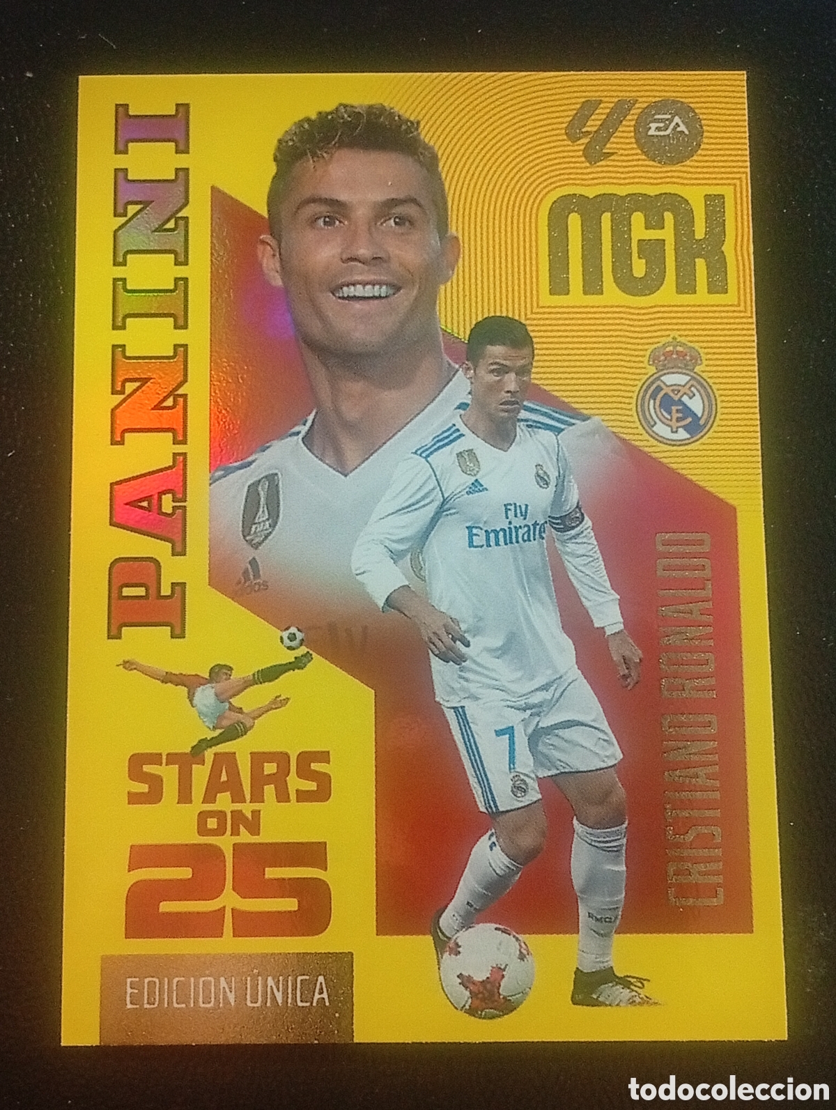 Cromos de Futebol: 442 edici&oacute;n &uacute;nica CRISTIANO RONALDO REAL MADRID PORTUGAL MEGACRACKS 2026 2027 26 27 CARDS PANINI