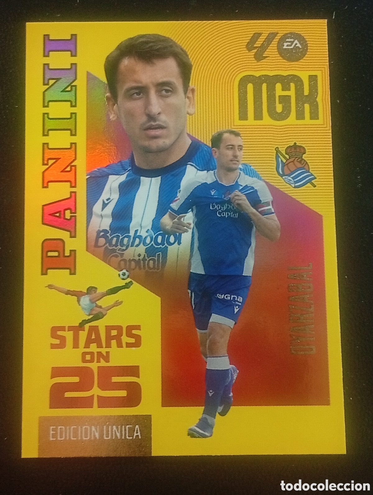 Cromos de f&uacute;tbol: 448 edici&oacute;n &uacute;nica OYARZABAL REAL SOCIEDAD ESPA&Ntilde;A SPAIN MEGACRACKS 2026 2027 26 27 CARDS PANINI