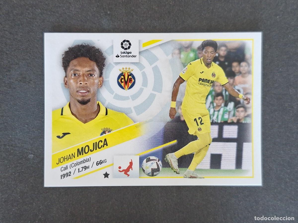 Cromos de f&uacute;tbol: L2 MOJICA VILLARREAL C. F. FICHAJE 57 LIGA ESTE 2022 2023 22 23 NUNCA PEGADO SIN PEGAR