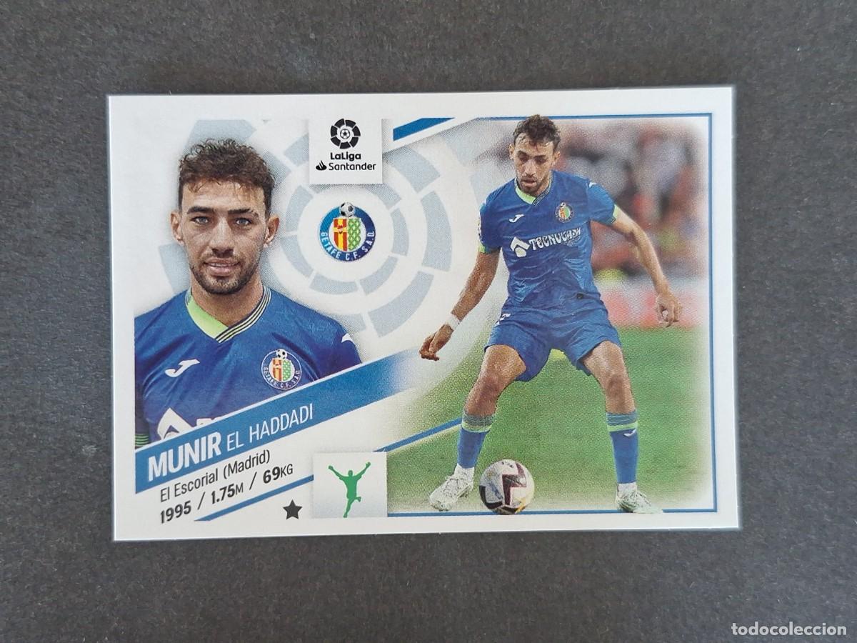 Cromos de f&uacute;tbol: L2 MUNIR GETAFE C. F. FICHAJE 58 LIGA ESTE 2022 2023 22 23 NUNCA PEGADO SIN PEGAR