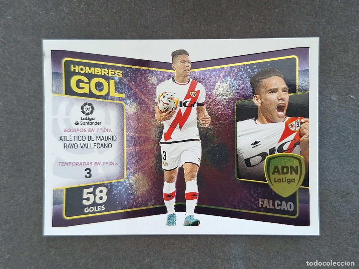 Cromos de f&uacute;tbol: L2 FALCAO RAYO VALLECANO ADN HOMBRES GOL LIGA ESTE 2022 2023 22 23 NUNCA PEGADO SIN PEGAR