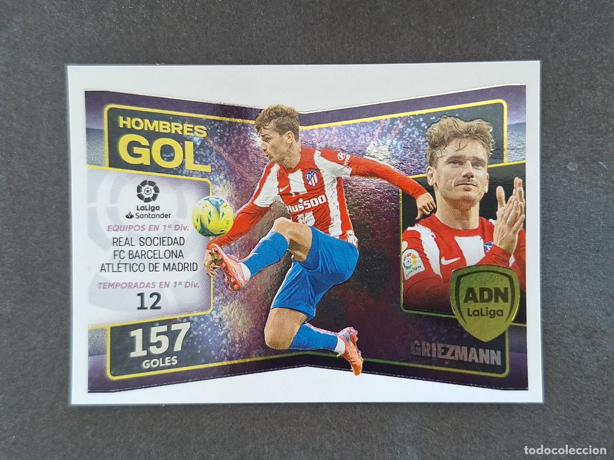 Cromos de f&uacute;tbol: L2 GRIEZMANN ATLETICO DE MADRID ADN HOMBRES GOL LIGA ESTE 2022 2023 22 23 NUNCA PEGADO SIN PEGAR