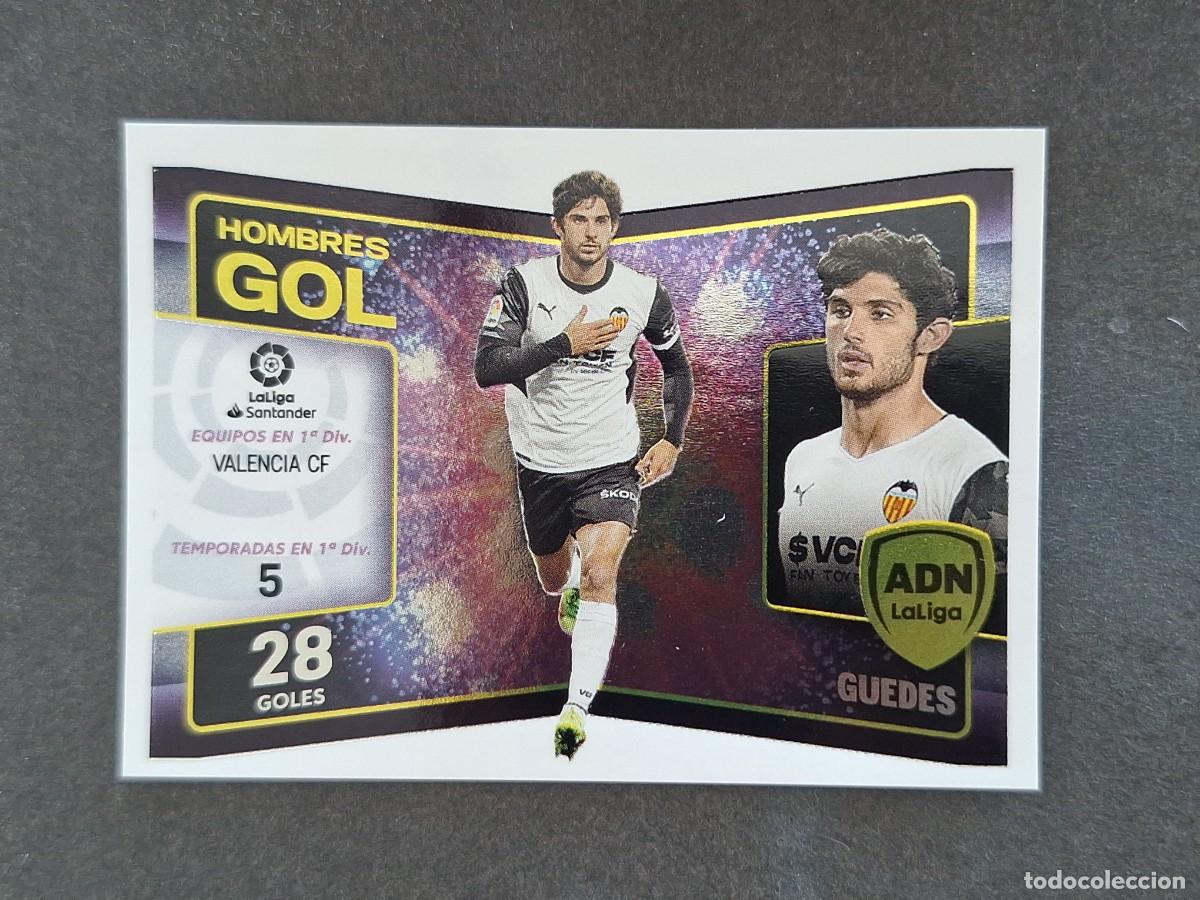 Cromos de f&uacute;tbol: L2 GUEDES VALENCIA C. F. ADN HOMBRES GOL LIGA ESTE 2022 2023 22 23 NUNCA PEGADO SIN PEGAR
