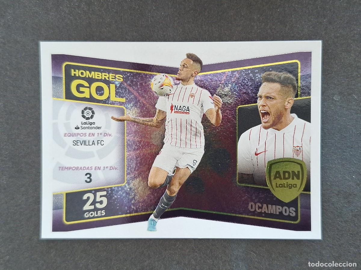 Cromos de f&uacute;tbol: L2 OCAMPOS SEVILLA F. C. ADN HOMBRES GOL LIGA ESTE 2022 2023 22 23 NUNCA PEGADO SIN PEGAR