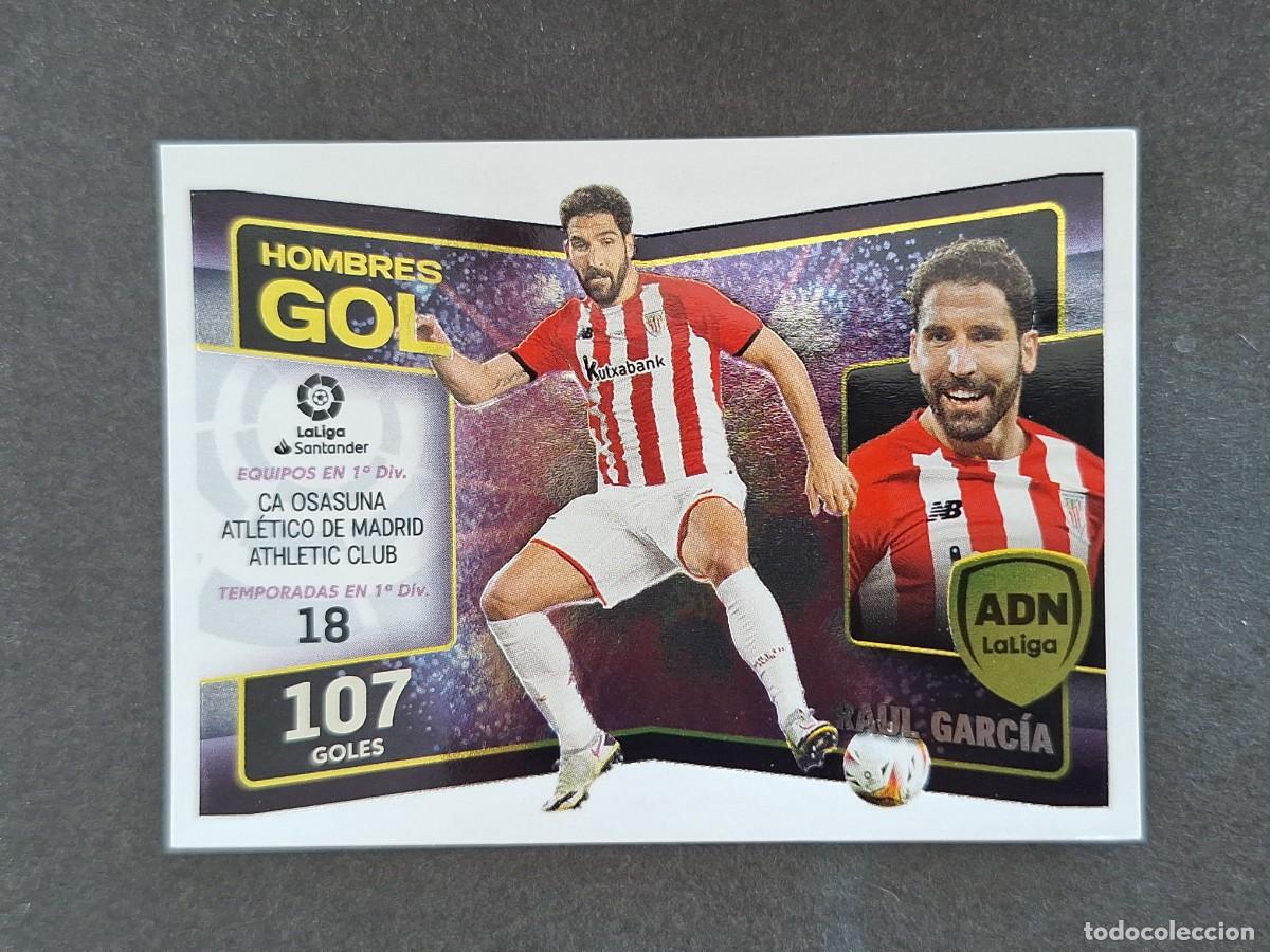 Cromos de f&uacute;tbol: L2 RAUL GARCIA ATHLETIC DE BILBAO ADN HOMBRES GOL LIGA ESTE 2022 2023 22 23 NUNCA PEGADO SIN PEGAR