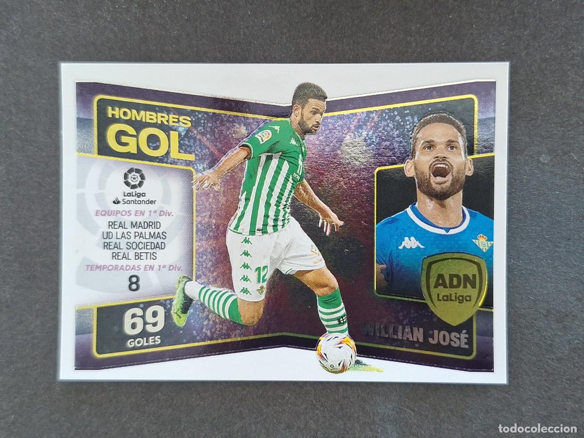 Cromos de f&uacute;tbol: L2 WILLIAN JOSE REAL BETIS ADN HOMBRES GOL LIGA ESTE 2022 2023 22 23 NUNCA PEGADO SIN PEGAR