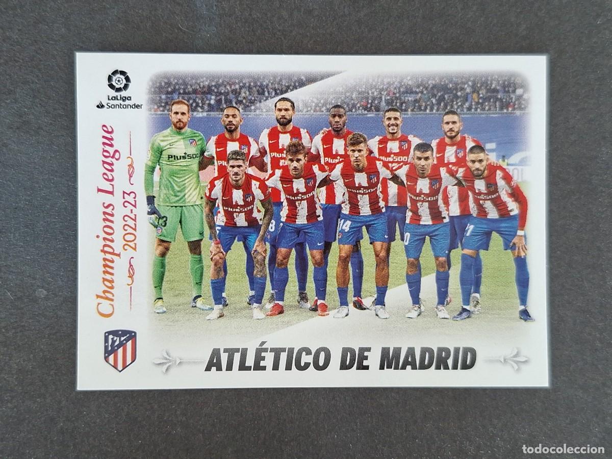 Cromos de f&uacute;tbol: L2 EQUIPO ATLETICO DE MADRID CUADRO DE HONOR LIGA ESTE 2022 2023 22 23 NUNCA PEGADO SIN PEGAR