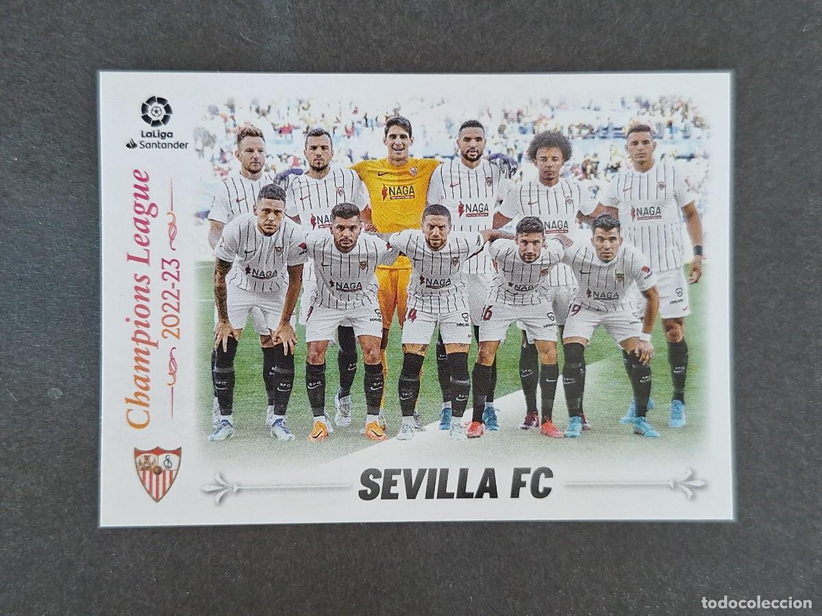Cromos de f&uacute;tbol: L2 EQUIPO SEVILLA F. C. CUADRO DE HONOR LIGA ESTE 2022 2023 22 23 NUNCA PEGADO SIN PEGAR
