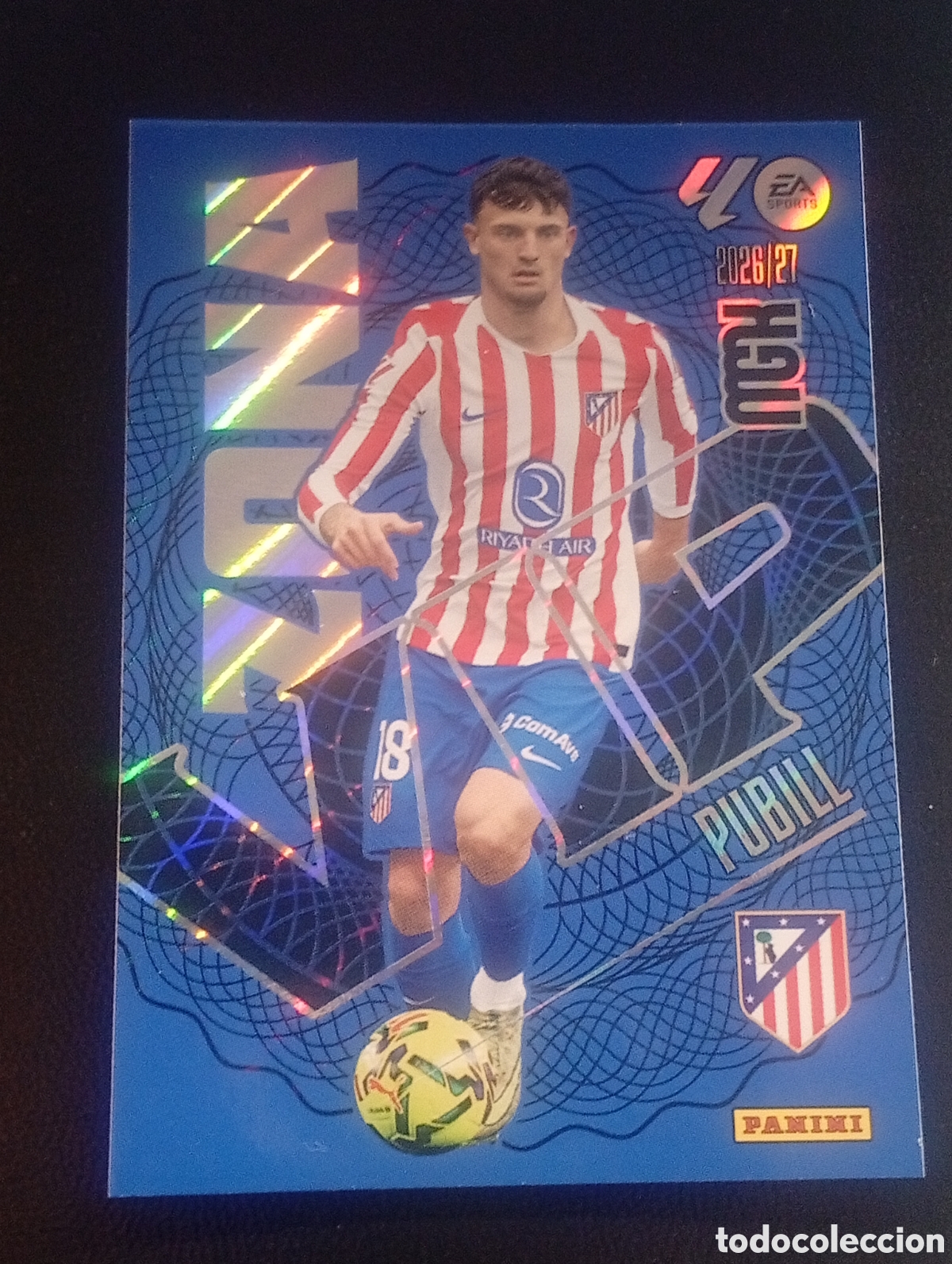 Cromos de f&uacute;tbol: 404 zona vip PUBILL ATL&Eacute;TICO DE MADRID MEGACRACKS 2026 2027 26 27 CARDS PANINI
