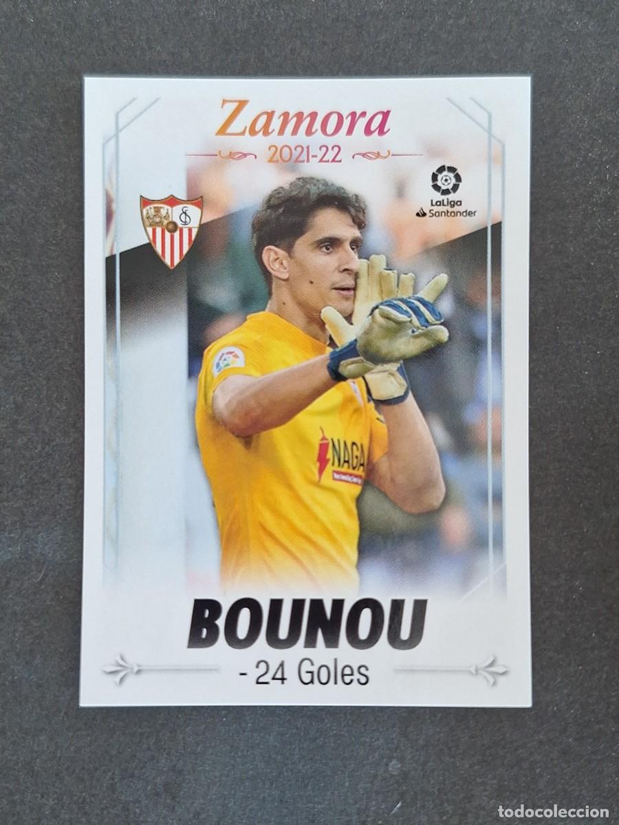 Cromos de f&uacute;tbol: L2 BOUNOU SEVILLA F. C. ZAMORA CUADRO DE HONOR LIGA ESTE 2022 2023 22 23 NUNCA PEGADO SIN PEGAR