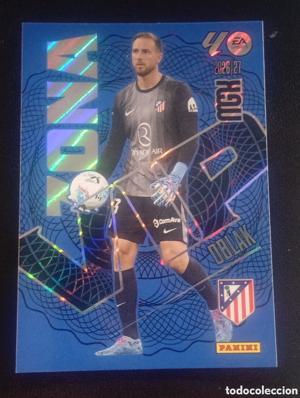Cromos de f&uacute;tbol: 403 zona vip OBLAK ATL&Eacute;TICO DE MADRID MEGACRACKS 2026 2027 26 27 CARDS PANINI