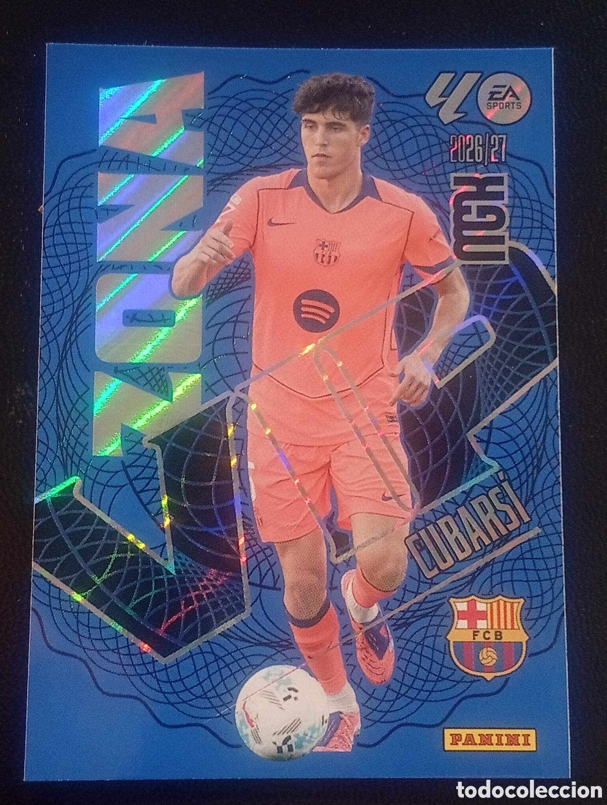 Cromos de f&uacute;tbol: 391 zona vip CUBARSI BARCELONA MEGACRACKS 2026 2027 26 27 CARDS PANINI
