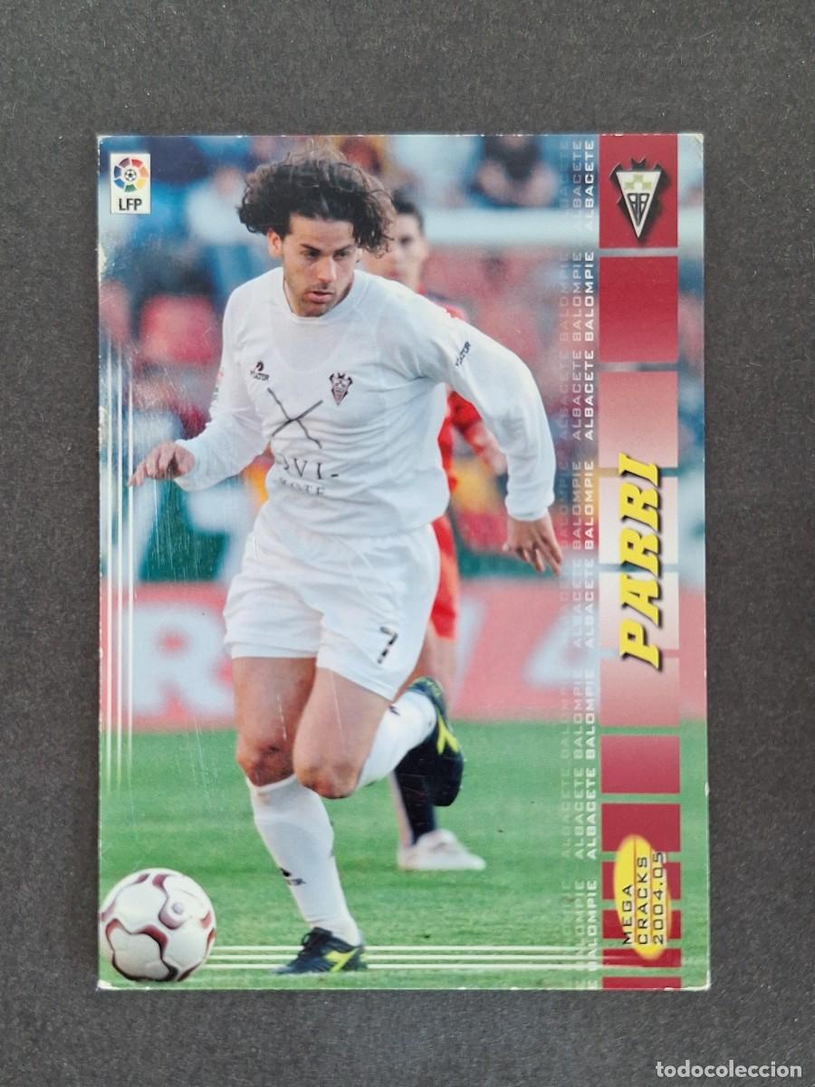Cromos de f&uacute;tbol: L3 PARRI ALBACETE BALOMPIE 10 PANINI MEGACRACKS 2004 2005 04 05