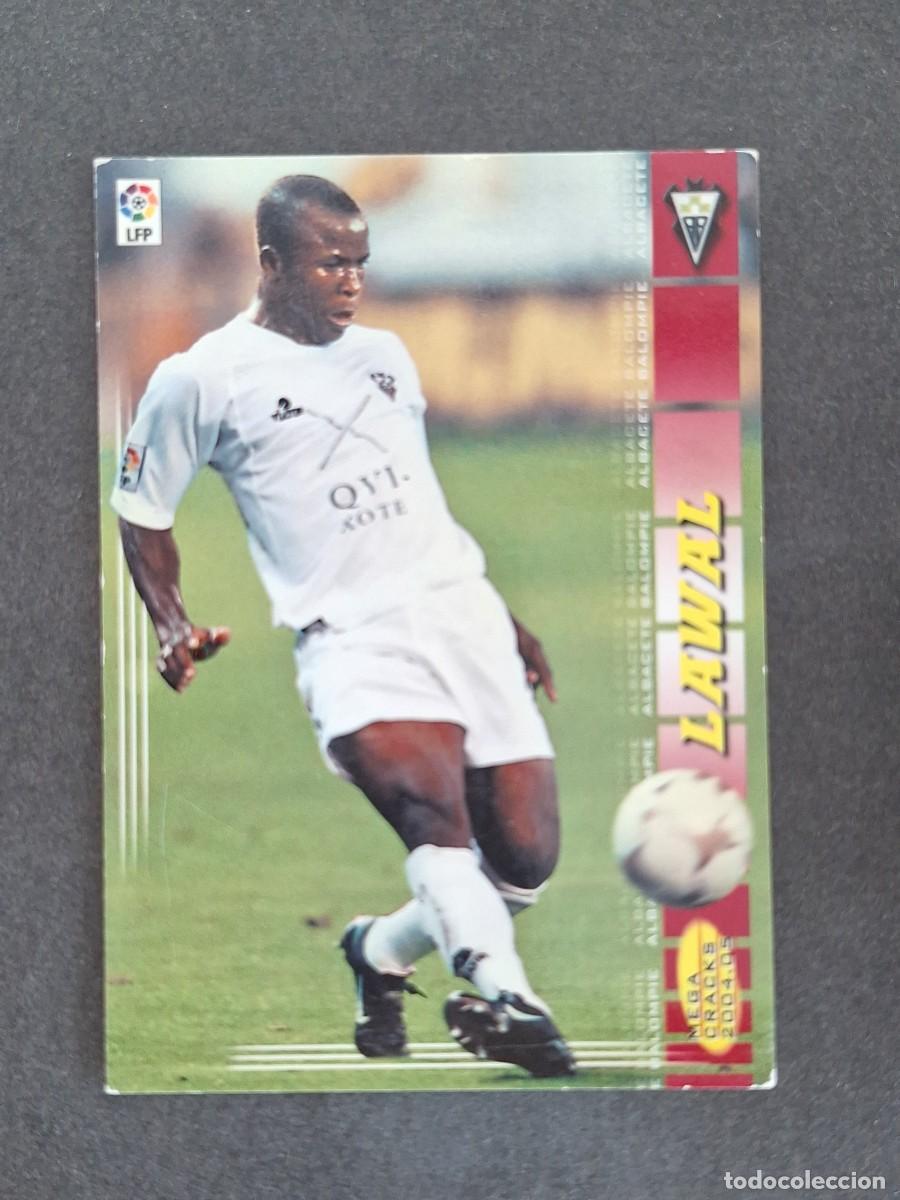 Cromos de f&uacute;tbol: L3 LAWAL ALBACETE BALOMPIE 11 PANINI MEGACRACKS 2004 2005 04 05