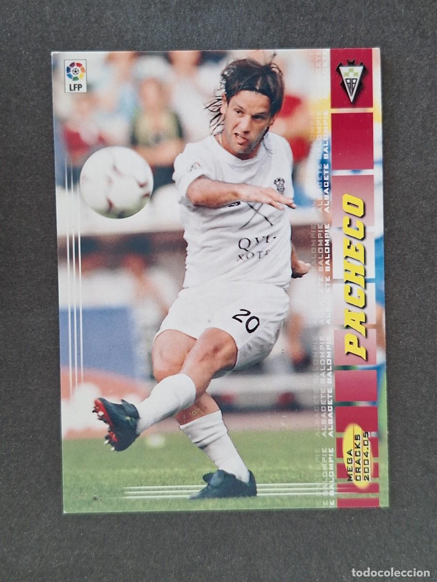 Cromos de Futebol: L3 PACHECO ALBACETE BALOMPIE 16 PANINI MEGACRACKS 2004 2005 04 05