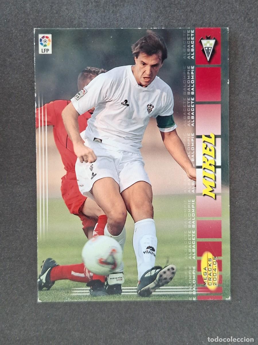 Cromos de Futebol: L3 MIKEL ALBACETE BALOMPIE 17 PANINI MEGACRACKS 2004 2005 04 05