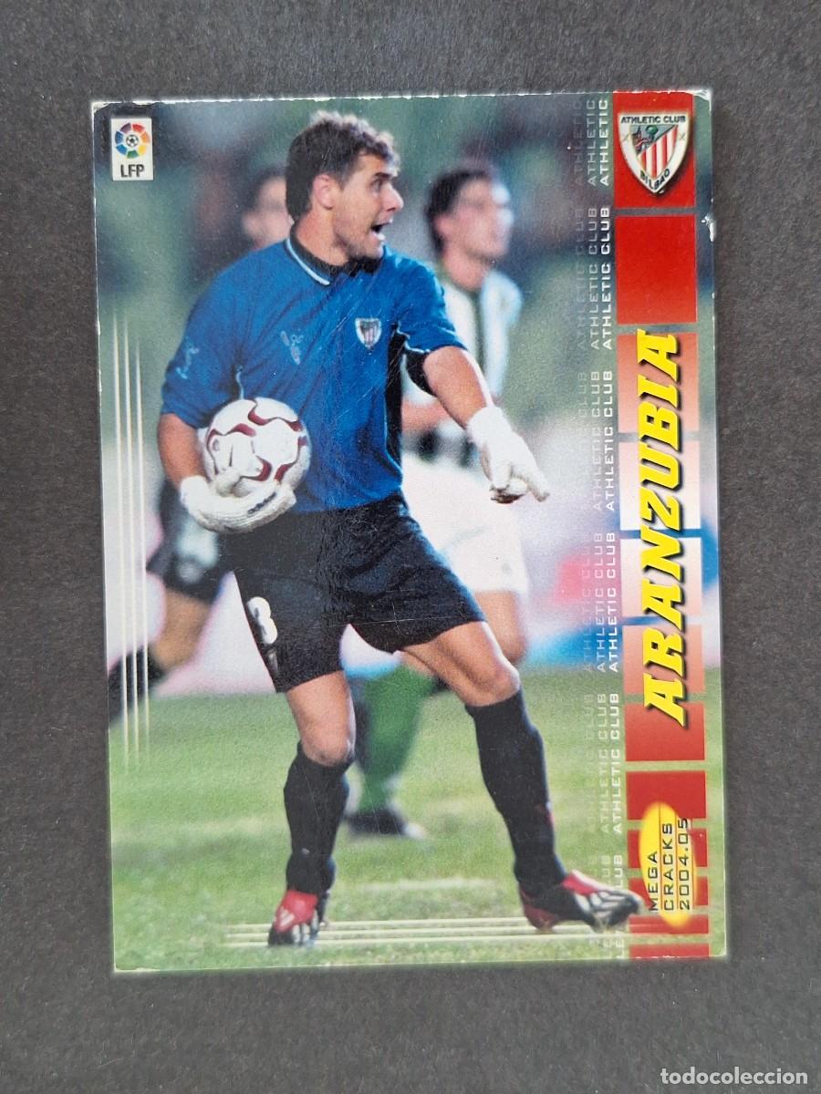 Cromos de f&uacute;tbol: L3 ARANZUBIA ATHLETIC CLUB DE BILBAO 20 PANINI MEGACRACKS 2004 2005 04 05