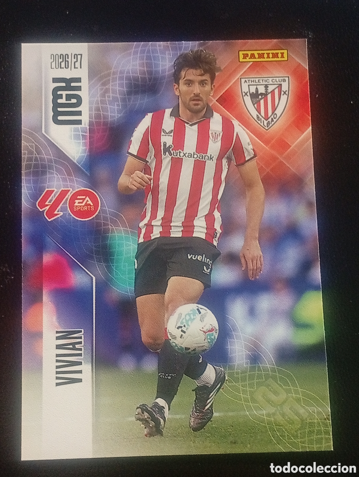 Cromos de f&uacute;tbol: 41 VIVIAN ATHLETIC DE BILBAO MEGACRACKS 2026 2027 26 27 CARDS PANINI