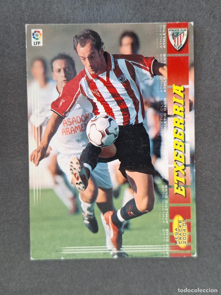 Cromos de f&uacute;tbol: L3 ETXEBERRIA ATHLETIC CLUB DE BILBAO 34 PANINI MEGACRACKS 2004 2005 04 05