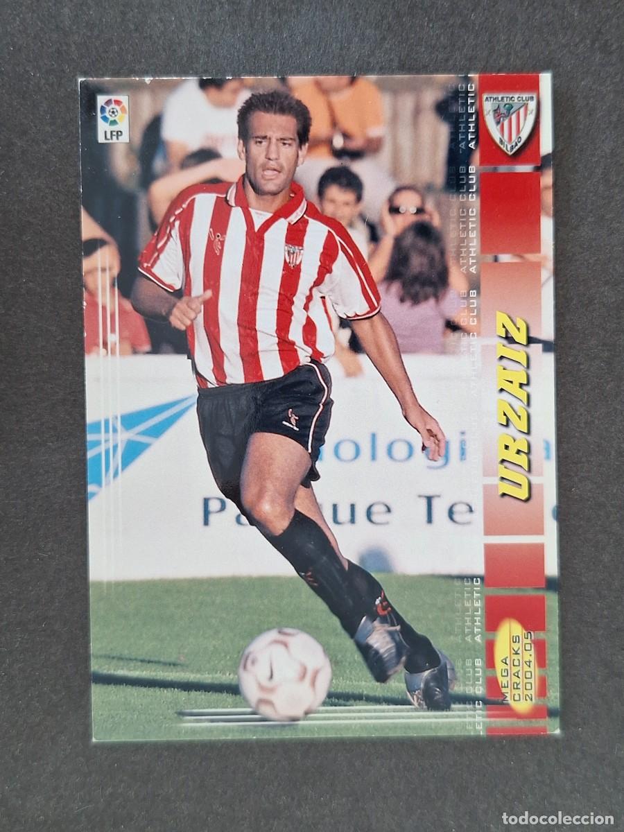 Cromos de f&uacute;tbol: L3 URZAIZ ATHLETIC CLUB DE BILBAO 35 PANINI MEGACRACKS 2004 2005 04 05
