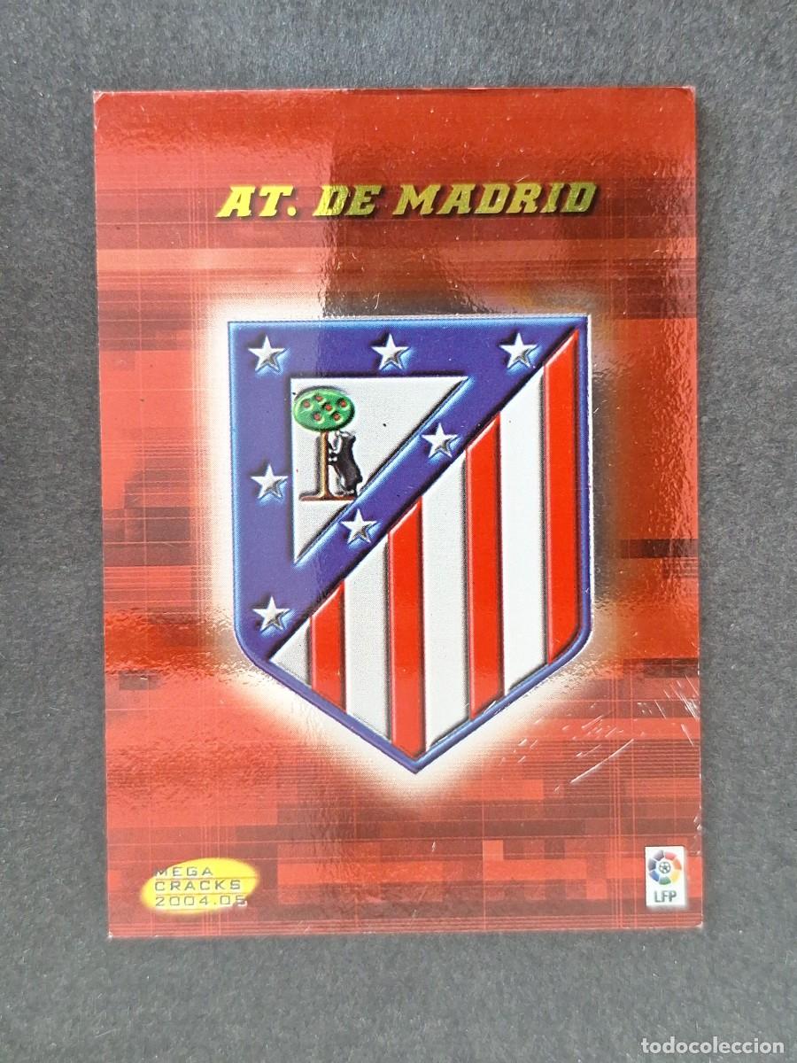 Cromos de f&uacute;tbol: L3 ESCUDO ATLETICO DE MADRID 37 PANINI MEGACRACKS 2004 2005 04 05