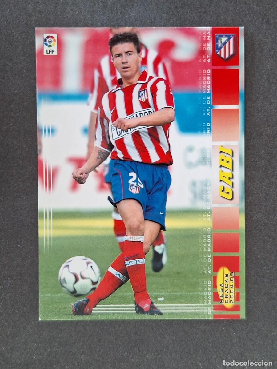 Cromos de f&uacute;tbol: L3 GABI ATLETICO DE MADRID 46 PANINI MEGACRACKS 2004 2005 04 05