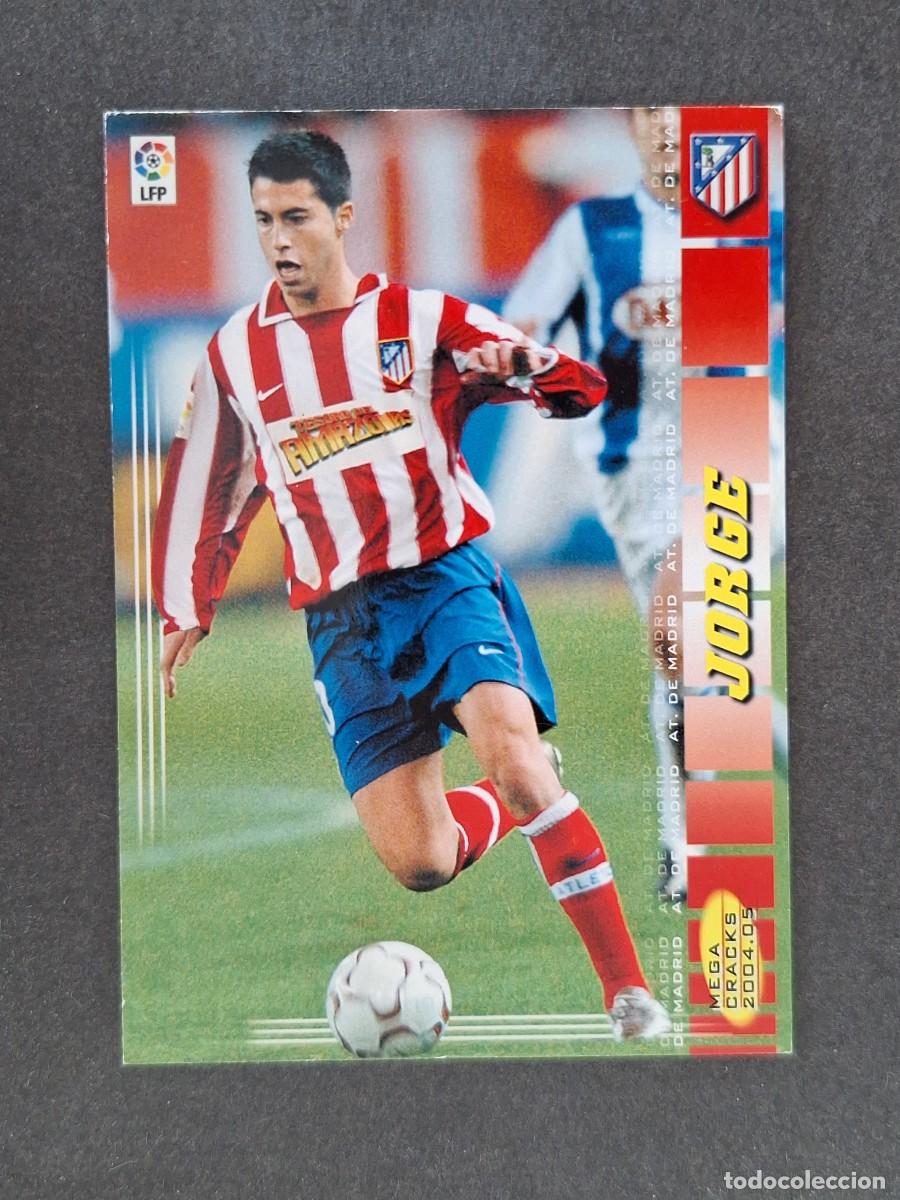 Cromos de f&uacute;tbol: L3 JORGE ATLETICO DE MADRID 51 PANINI MEGACRACKS 2004 2005 04 05