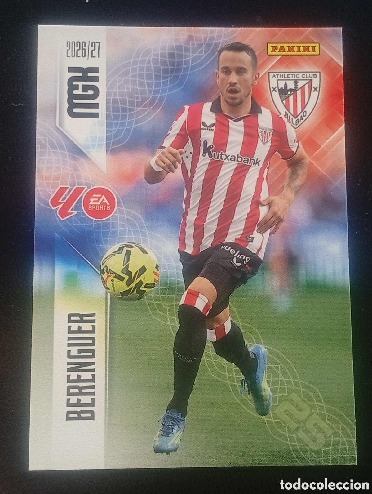 Cromos de f&uacute;tbol: 50 BERENGUER ATHLETIC DE BILBAO MEGACRACKS 2026 2027 26 27 CARDS PANINI