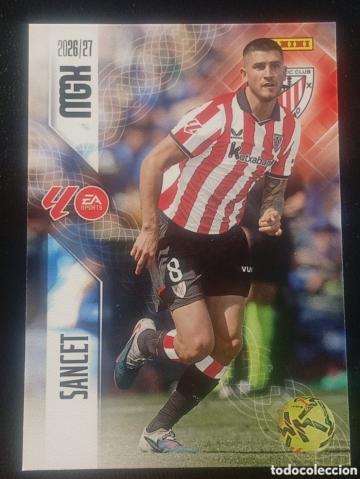 Cromos de f&uacute;tbol: 48 SANCET ATHLETIC DE BILBAO MEGACRACKS 2026 2027 26 27 CARDS PANINI