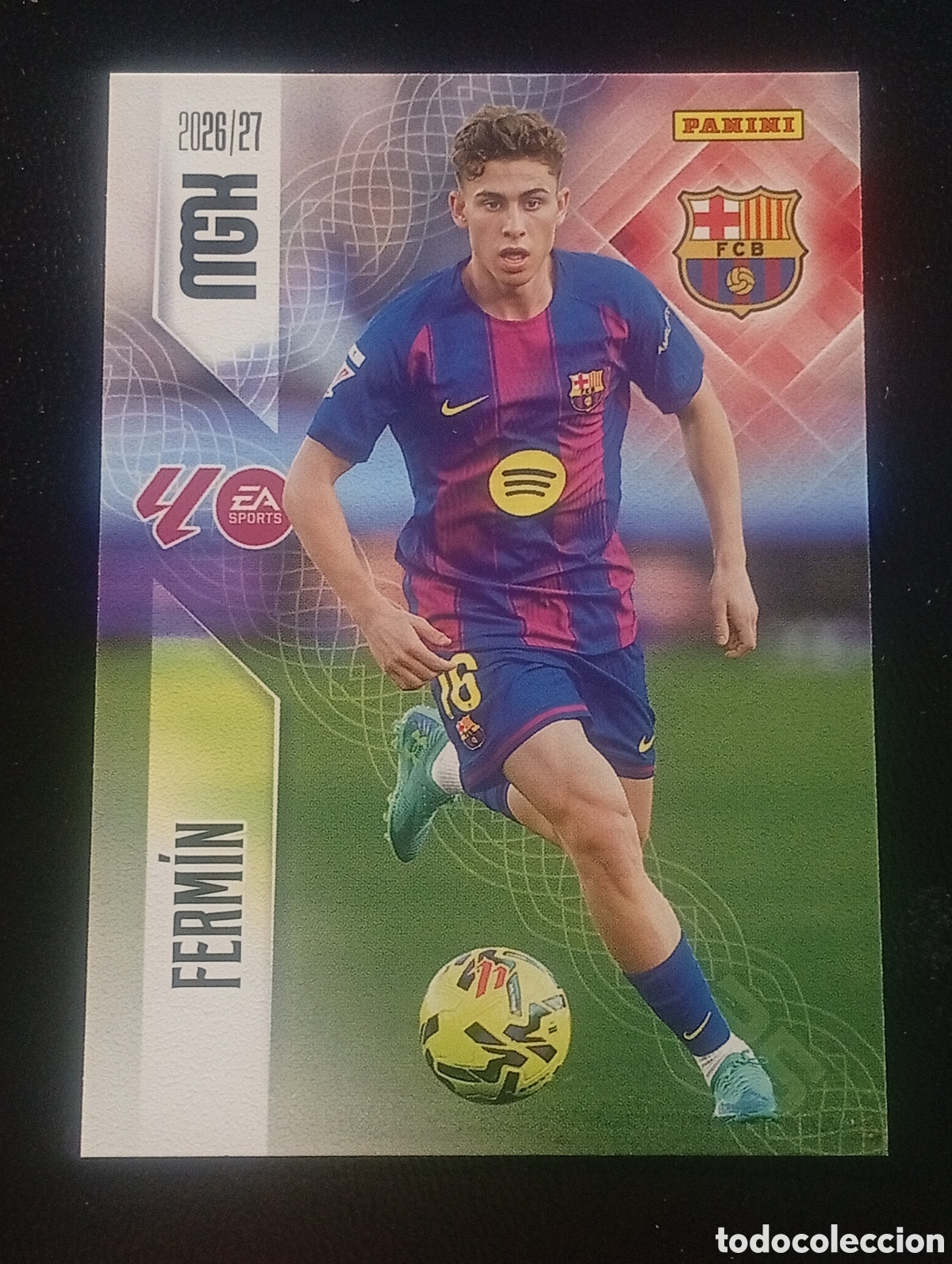 Cromos de f&uacute;tbol: 86 FERM&Iacute;N BARCELONA MEGACRACKS 2026 2027 26 27 CARDS PANINI