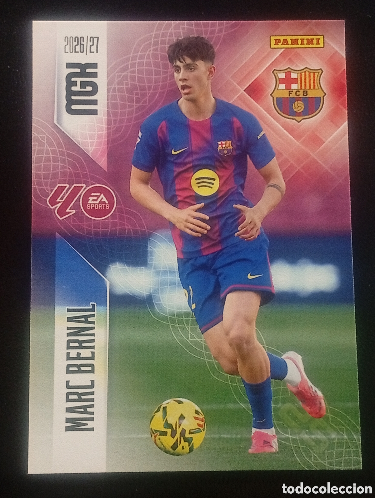 Cromos de f&uacute;tbol: 83 MARC BERNAL BARCELONA MEGACRACKS 2026 2027 26 27 CARDS PANINI